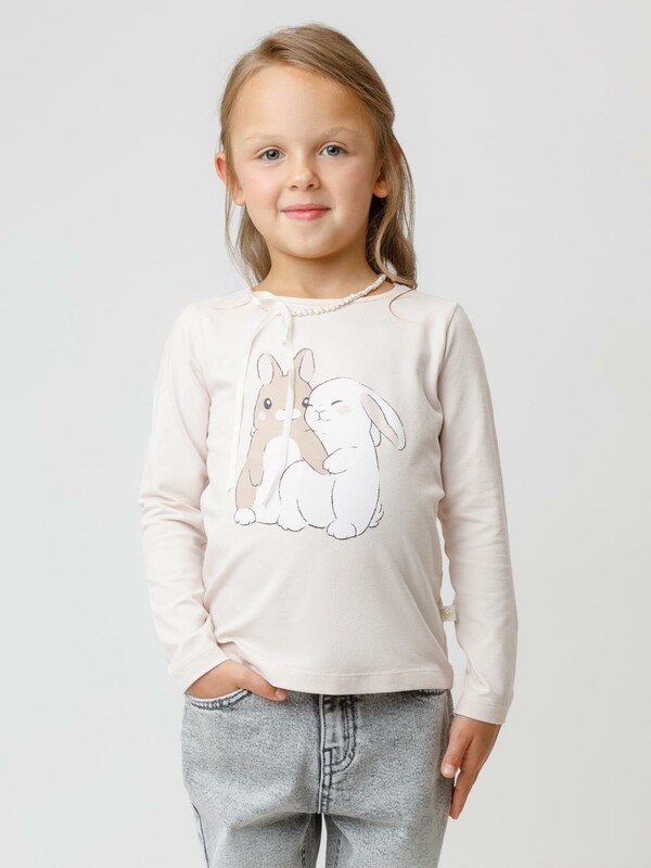 лонгслив (футболка дл.рукав) для дев